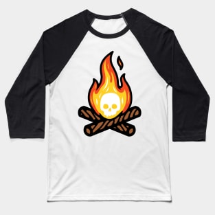 Skullfire Baseball T-Shirt